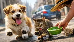 Colpo di calore in cani e gatti: segnali, cosa fare subito e quando chiamare il veterinario