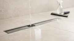 Doccia a filo pavimento: come far sembrare più grande un bagno piccolo