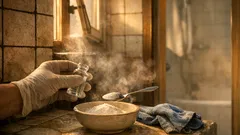 Perossido di idrogeno e bicarbonato: la miscela semplice per pulire bagno e cucina