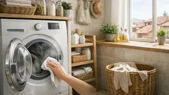Sportello della lavatrice: quanto lasciarlo aperto davvero per evitare muffa e odori