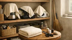 Come trasformare un vecchio asciugamano in una custodia antipolvere per piccoli elettrodomestici