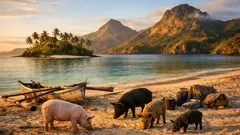 Perché ci sono maiali su isole remote del Pacifico: la risposta arriva dal DNA antico