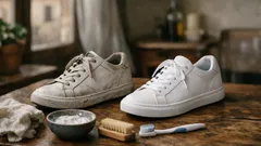 Come pulire le sneakers bianche senza rovinarle: metodo facile in 6 passaggi