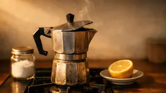 Come pulire la moka dal calcare con acido citrico: metodo semplice in 4 passaggi