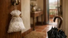 Perché appendere un sacchetto di sale grosso vicino alla porta: umidità e odori sotto controllo