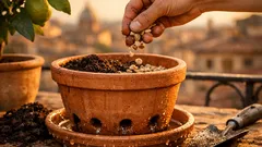 Sassolini sul fondo del vaso: aiutano davvero il drenaggio del limone in vaso?