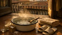 Pediluvio con sale grosso e bicarbonato: benefici reali, rischi e come farlo bene