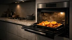 Come deodorare il forno spento con le bucce d’arancia: trucco naturale anti odori