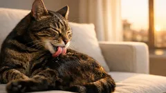 Lisozima nella saliva del gatto: cosa fa davvero durante la toelettatura